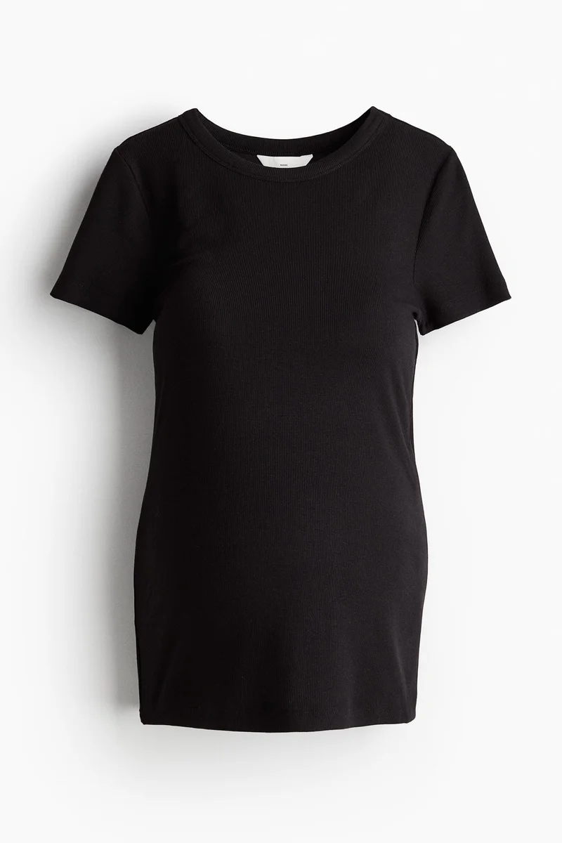 H&M Mama Ribbed Top