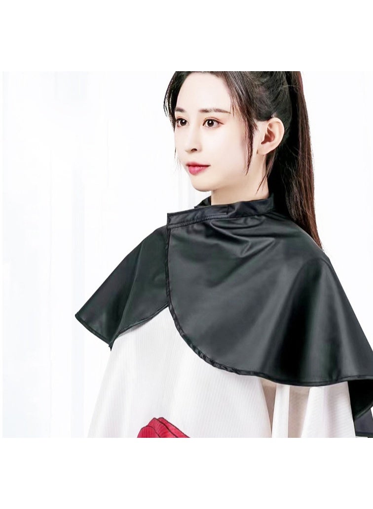 غطاء لصبغ الشعر، غطاء مقاوم للماء لصبغ المكياج، غطاء لقص الشعر مع رباط عنق قابل للتعديل، مناسب لصبغ الشعر، الشامبو، قص الشعر، النساء وصالونات التجميل - Image 5