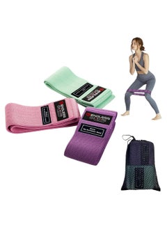 ENDLESS  Resistance Loop Bands Set of 3 Pcs With Light, Medium and Heavy Resistance Level | Multi Colour | For Squats, Stretching, Hip & Glute Heavy Workouts for Men & Women  - Image 1