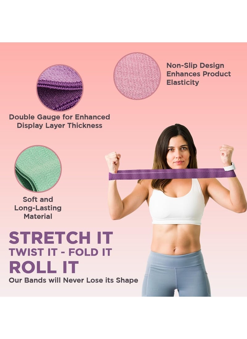 ENDLESS  - Resistance Loop Bands Set of 3 Pcs With Light, Medium and Heavy Resistance Level | Multi Colour | For Squats, Stretching, Hip & Glute Heavy Workouts for Men & Women - Image 1