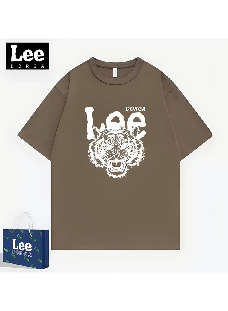 LEE New Fashionable Casual LEE Co Branded T-shirt
