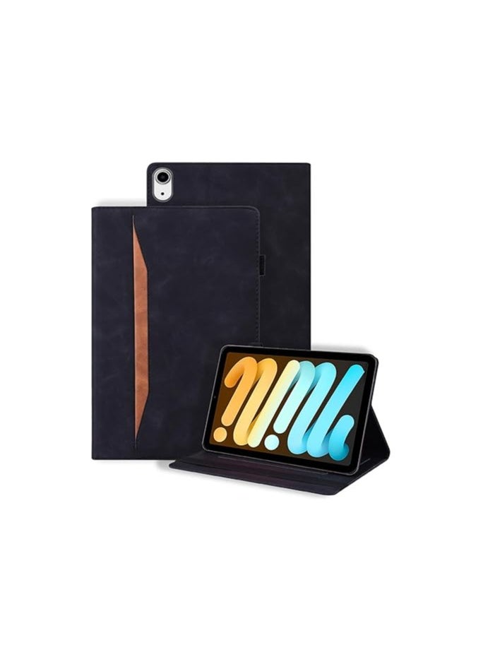 General - Case Compatible with iPad Mini 7 8.3 inch (A17 Pro, 2024, 7th Generation), iPad Mini 7 Wallet Case, Smart Folio Slim Stand Book Cover with Stylus Holder - Image 1