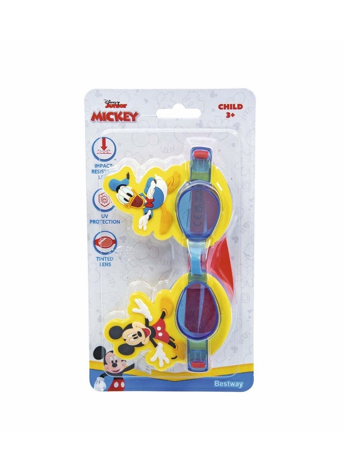 Bestway Bestway Mickey & Friends Child 3+ Swim Goggles  - Image 1