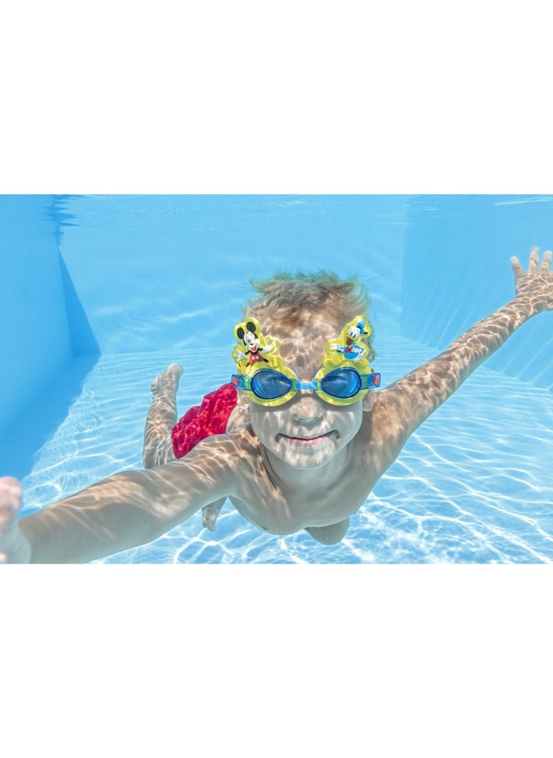 Bestway Bestway Mickey & Friends Child 3+ Swim Goggles  - Image 5