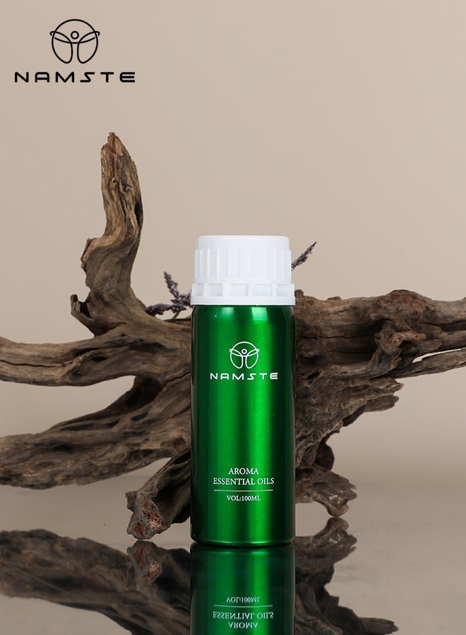 ناماستي زيت عطري أساسي برائحة تدوم طويلاً 100 مل - عطر الواحة المرطب - زنبق الوادي متشابك مع نوتات زهرية. - Image 1