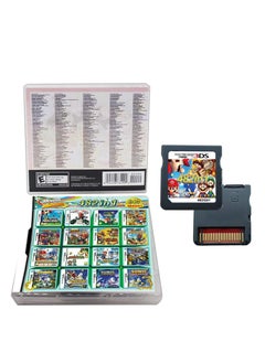 SYOSI مجموعة بطاقات ألعاب 428 في 1، مجموعات بطاقات ألعاب DS، مجموعة بطاقات Fine Works Combo Multicart لنظام Nintendo DS، NDSL، NDSi، NDSi LL/XL، 3DS، 3DSLL/XL، New 3DS، New 3DS LL/XL، 2DS، New 2DS LL/XL  - Image 2