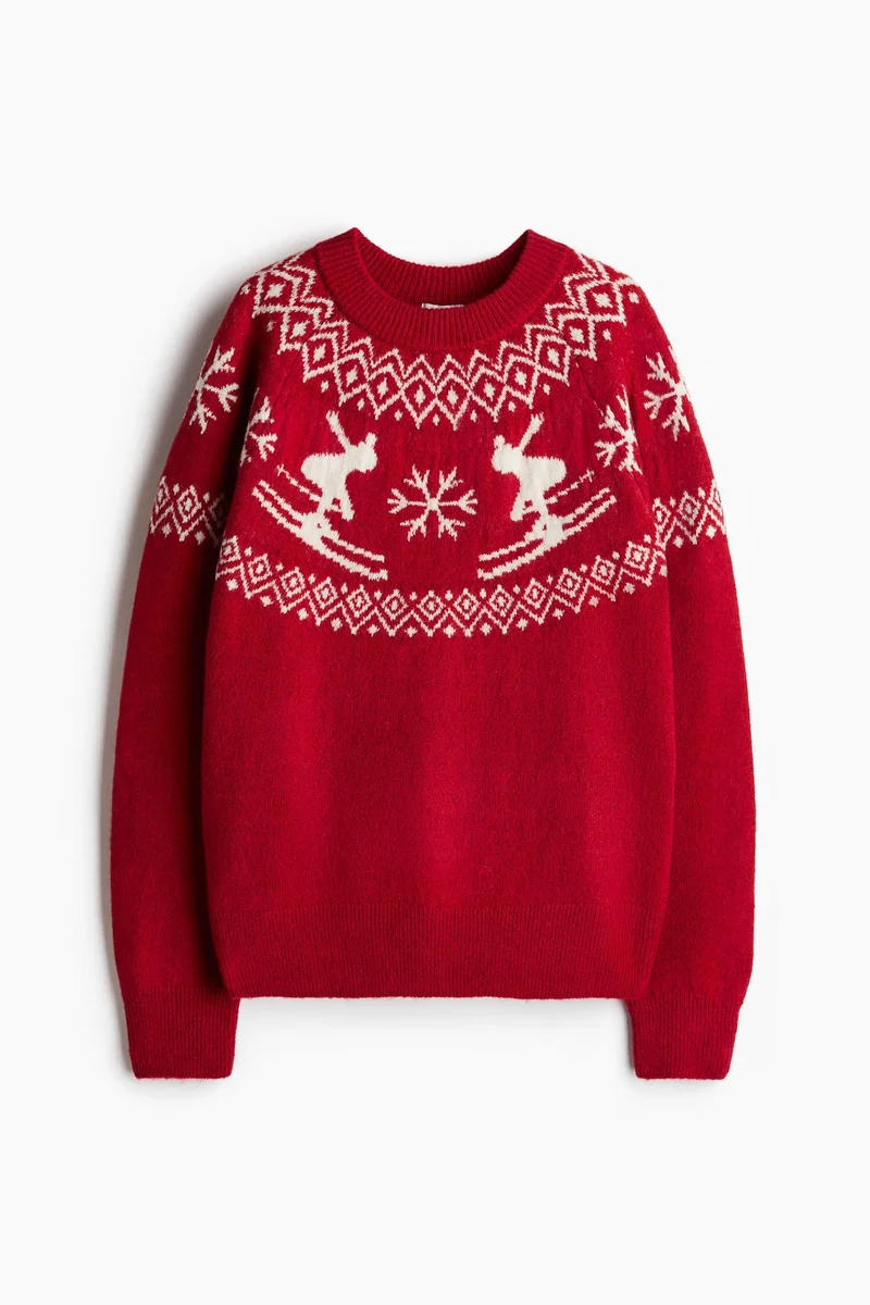 H&M Jacquard-Knit Jumper