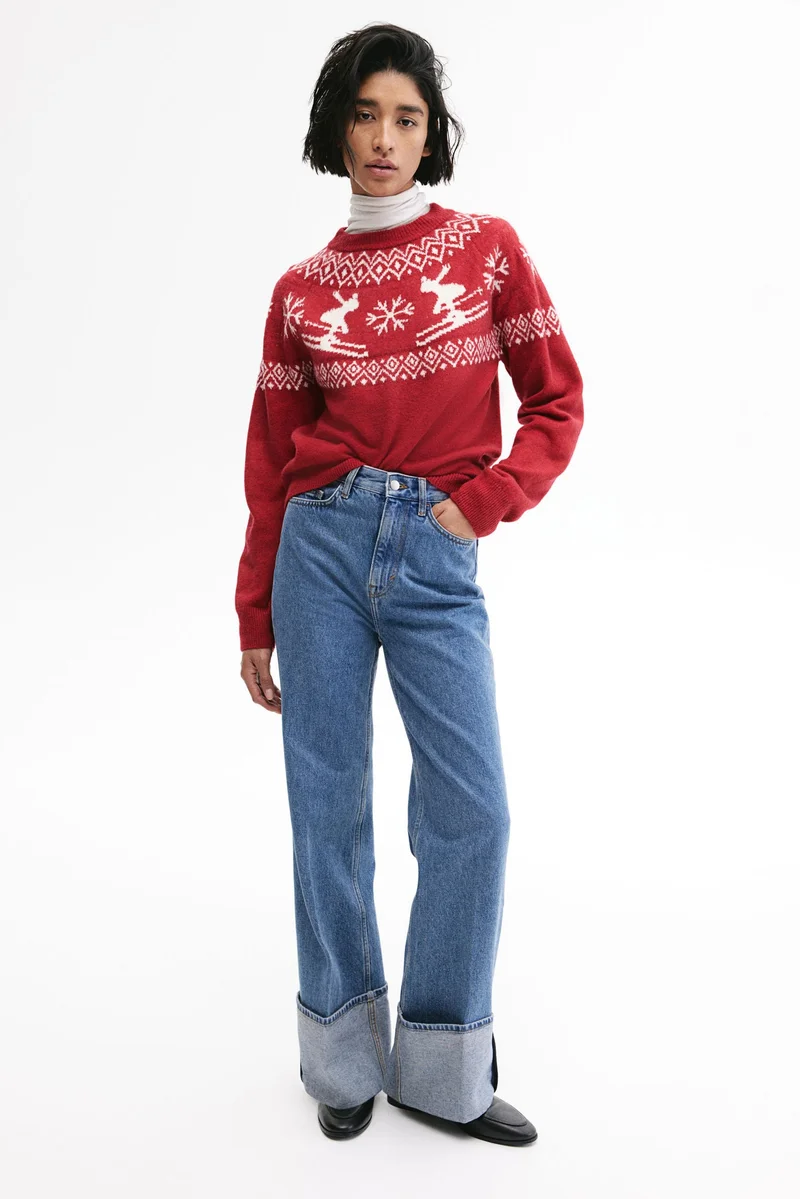 H&M Jacquard-Knit Jumper