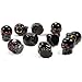 Dsycar Black Tire Valve Stem Caps 10 Pack Skull Style Valve Caps Antirust Copper Liner Tire Caps Universal for Cars SUVs Bike Trucks and Motorcycles Black - Image 2