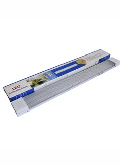 بيوينتي مصباح أنبوبي خطي LED Batten 18 وات، تركيبات سقف موفرة للطاقة 6500 كلفن ضوء النهار الأبيض البارد صديق للبيئة مع عمر افتراضي 40000 ساعة نطاق جهد واسع تيار متردد 185-265 فولت محرك مدمج - لا يتطلب الصاب  - Image 1