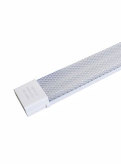 بيوينتي مصباح أنبوبي خطي LED Batten 18 وات، تركيبات سقف موفرة للطاقة 6500 كلفن ضوء النهار الأبيض البارد صديق للبيئة مع عمر افتراضي 40000 ساعة نطاق جهد واسع تيار متردد 185-265 فولت محرك مدمج - لا يتطلب الصاب  - Image 3