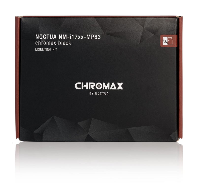 Noctua NM-i17xx-MP83 chromax.Black, Mounting Kit for Noctua CPU Coolers on Intel LGA1851 and LGA1700 Platform (Black) - Image 2