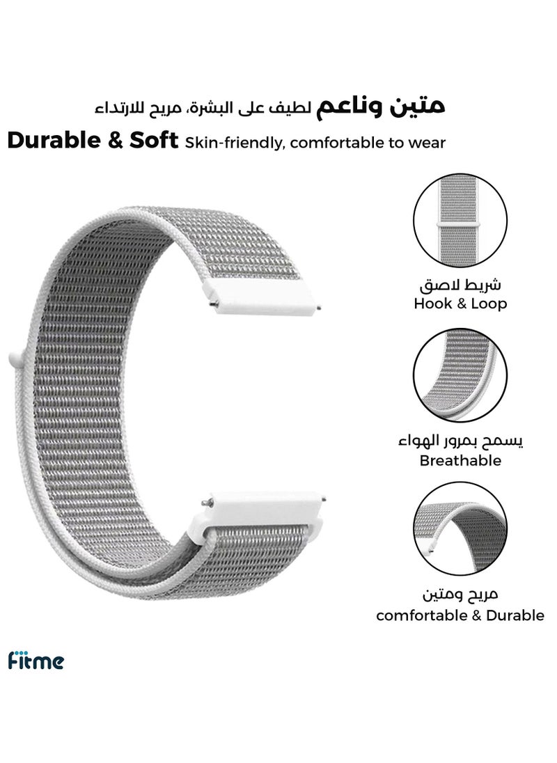 Nylon loop Replacement Band for Kieslect Ks / kr Pro Watches (22 mm)