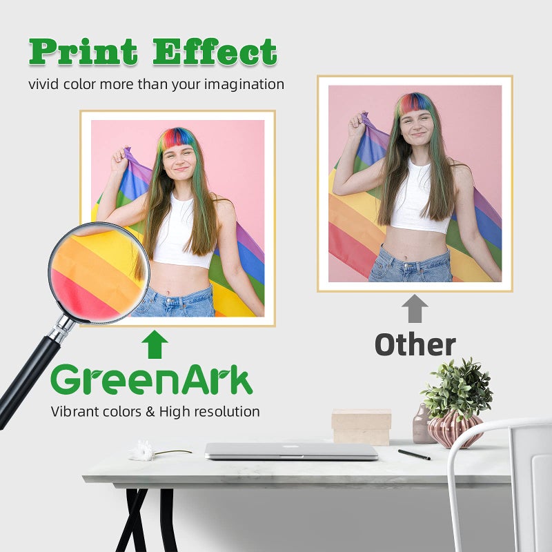 GREENARK 8 Pack Compatible CLI-42 CLI42 Multipack Ink Tanks Ink cartridges for Canon Pixma Pro-100 Pro100 Printers - Image 5