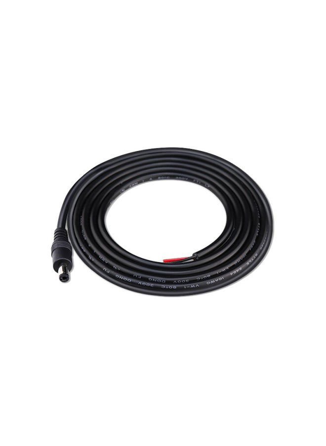 Generic - Dc Power Cord 5521 Single Head 5525 Male And Female Head Pure Copper 1.31 Square Charging Extension Cord DC Power Cord-Color:5525 Thickened Female Head No. 20 0.5 Square-Line Length:0.18m - Image 1