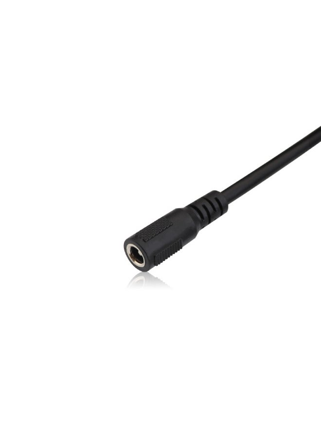 Generic - Dc Power Cord 5521 Single Head 5525 Male And Female Head Pure Copper 1.31 Square Charging Extension Cord DC Power Cord-Color:5525 Thickened Female Head No. 20 0.5 Square-Line Length:0.18m - Image 1