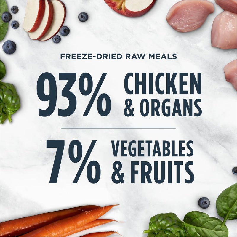 Instinct Raw Meals Freeze-Dried Chicken Cat Food, 9.5 oz. Bag - Image 5