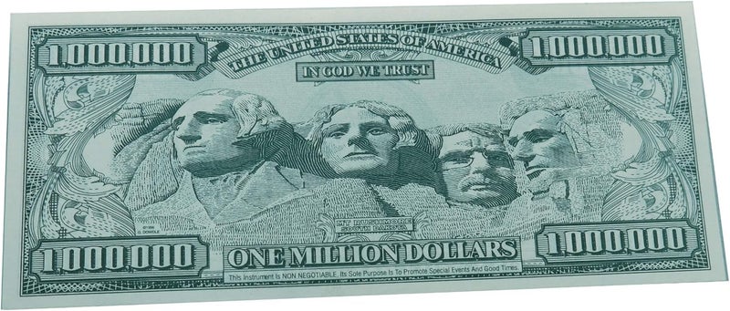 Empire Magic Loftus One Million Dollar Bill - Realistic Novelty Play Money - Image 1