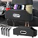 Sancaral Back Seat Cup Holder for Car Multifunctional Seat Back Organizer with Drink Holders Tissue Box Storage Hooks Fits Headrest for Auto Black - Image 2