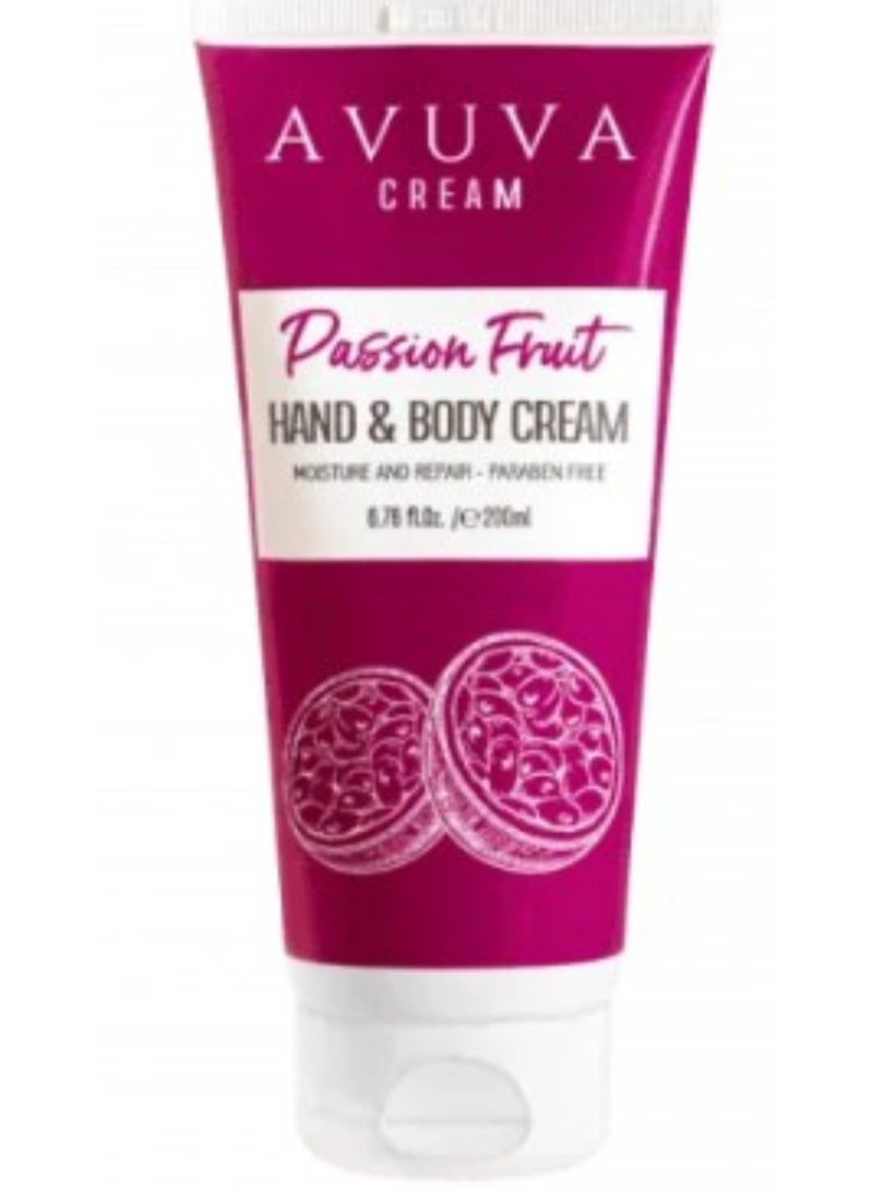 أفيفا كريم اليد والجسم مع فاكهة الباشن فروت 200 مل