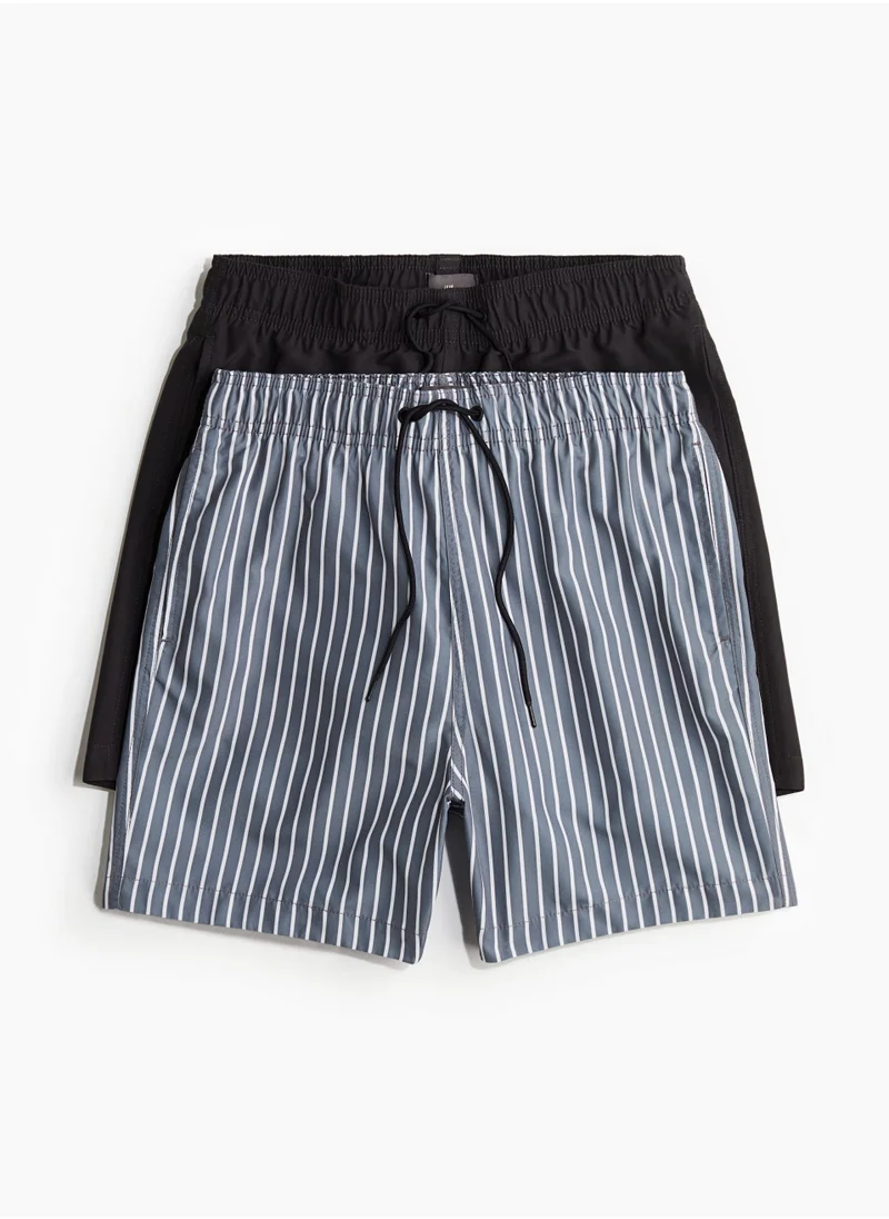 H&M 2 Pack Swim Shorts