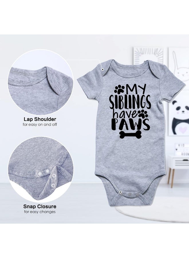 Funnycokid Funnycokid Baby Boys Girls Bodysuit  - Image 5