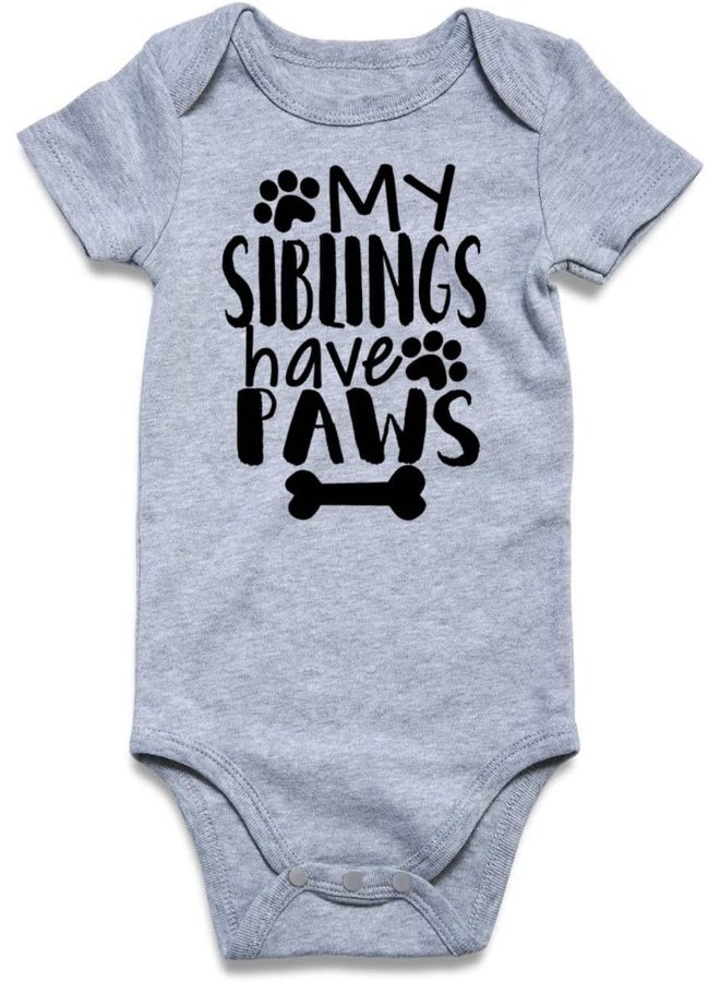 Funnycokid Funnycokid Baby Boys Girls Bodysuit  - Image 1