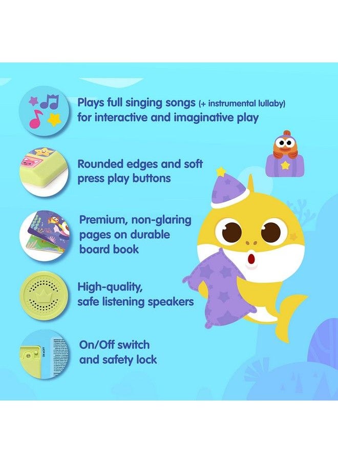 Pinkfong - Baby Shark Bedtime Songs 10 Button Sound Book ; Baby Shark Toys ; Learning & Education Toys ; Interactive Baby Books For Toddlers 1 3 ; Gifts For Boys & Girls - Image 1