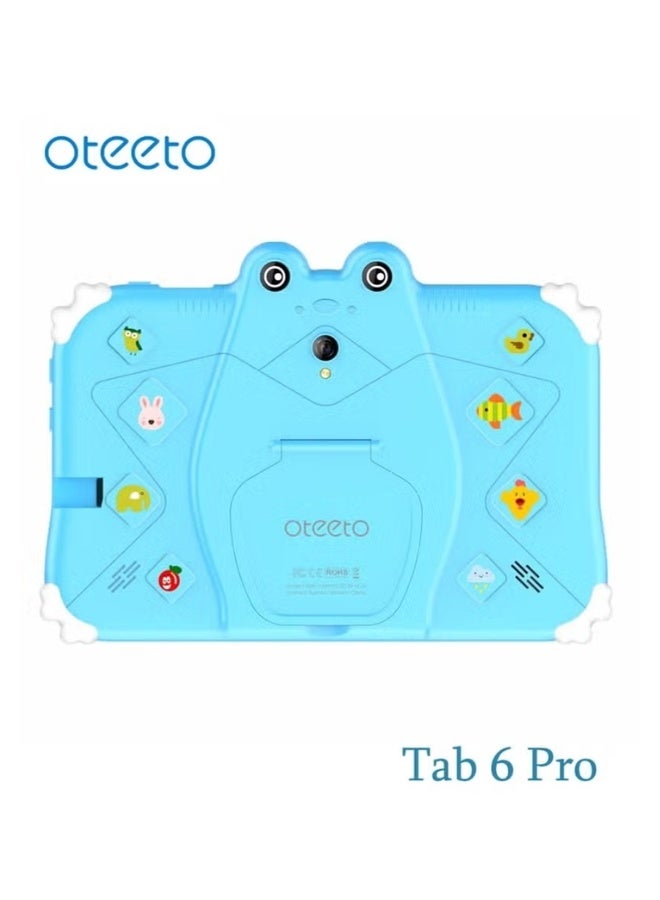 Oteeto Tab 6 Kids Android 13 Tablet | 7-Inch IPS HD Display | 4GB RAM + 128GB Storage | WiFi Connectivity | Durable Blue Kid-Proof Case | Educational Apps & Parental Controls | 3500mAh Battery | Lightweight Learning Tablet for Children Ages 3–12 - Image 3