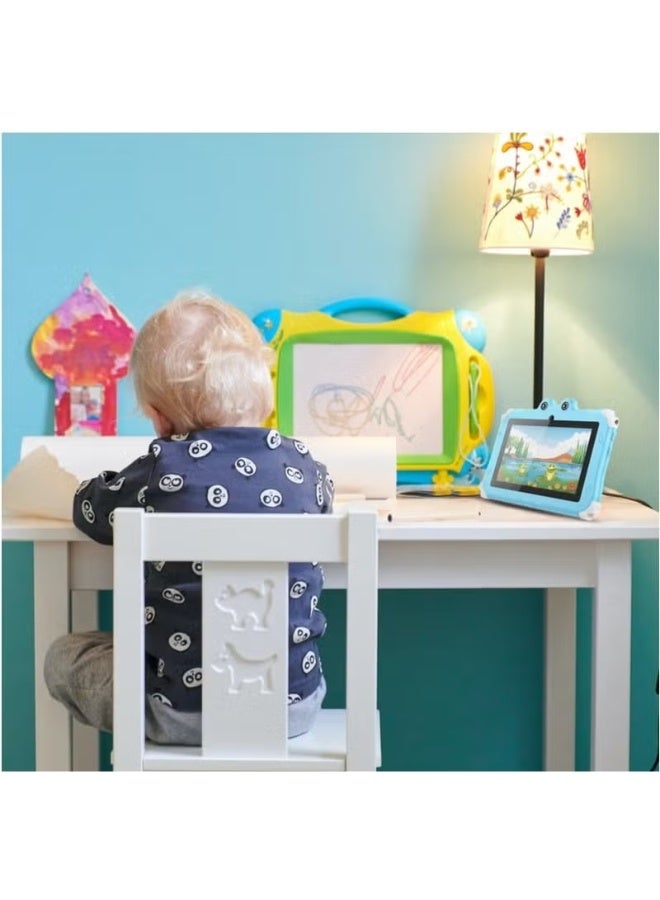 Oteeto Tab 6 Kids Android 13 Tablet | 7-Inch IPS HD Display | 4GB RAM + 128GB Storage | WiFi Connectivity | Durable Blue Kid-Proof Case | Educational Apps & Parental Controls | 3500mAh Battery | Lightweight Learning Tablet for Children Ages 3–12 - Image 5