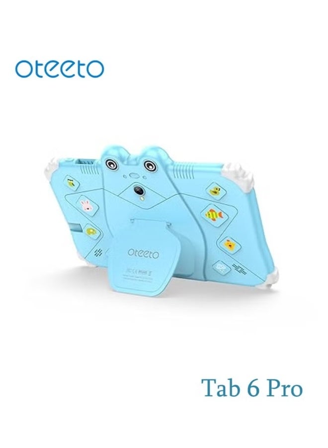 Oteeto Tab 6 Kids Android 13 Tablet | 7-Inch IPS HD Display | 4GB RAM + 128GB Storage | WiFi Connectivity | Durable Blue Kid-Proof Case | Educational Apps & Parental Controls | 3500mAh Battery | Lightweight Learning Tablet for Children Ages 3–12 - Image 2