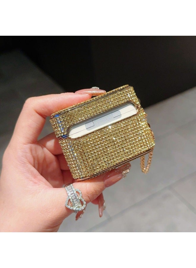 إسكدنيا طلاء دلو متطور بالألماس بالكامل لهاتف AppleAirPods Pro2 حافظة واقية لسماعات البلوتوث اللاسلكية الشاملة - اللون: طلاء دلو مثقاب كامل ملون - الطراز: AirPods 3 أجيال - Image 4