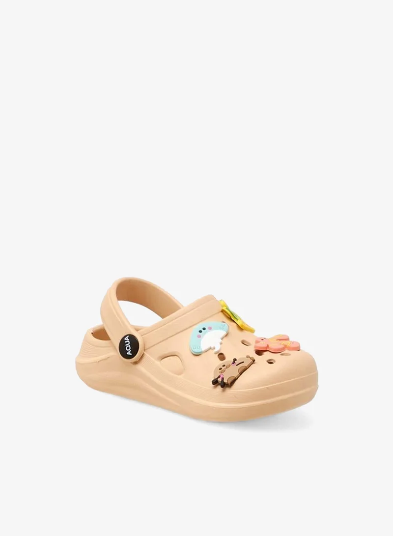 Aqua Boys Jibbitz Accent Clogs