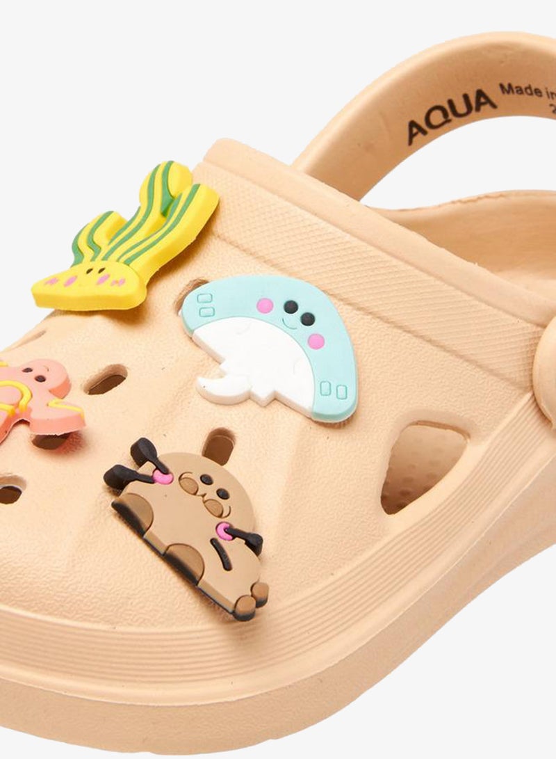 Aqua Boys Jibbitz Accent Clogs - Image 4