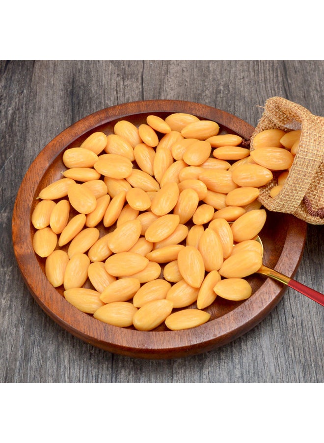 xozgdovg 1:1 Simulation Grain Dried Fruit Beans Model 100g Mung Bean Red Bean Peanut Rice Display Props Wholesale-Color:Almonds (1G)  - Image 1
