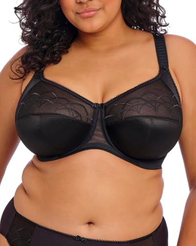 Elomi Women's Cate Soft Cup Bra, Black, 40B - Image 4