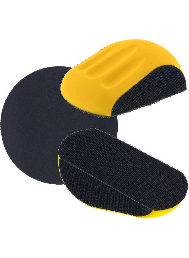 Dura-Gold Dura-Gold Pro Series 5" Mouse-Shaped Hand Sanding Block Pad for Hook & Loop and PSA 5" DA Sanding Discs, 2 Pack  - Image 1