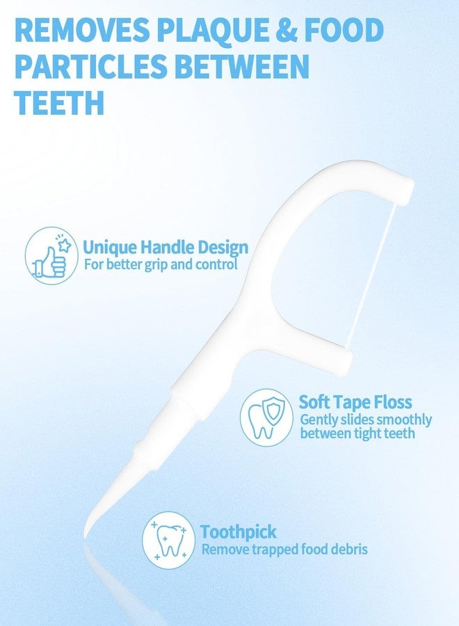 Aecsze 5 in 1 Disposable Mini Toothbrushes Travel Size with Toothpaste, Floss, Pick & Tongue Scraper, Individually Wrapped, Portable Oral Care Set, 90 Packs, Mix 4 Flavors - Image 4