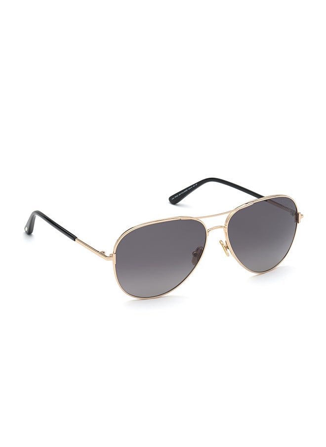 TOM FORD - نظارة شمسية بولارايزد للجنسين - FT082328D59 - مقاس العدسة: 59 ملم - Image 1