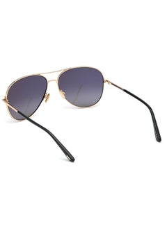 TOM FORD Unisex Polarized Pilot Sunglasses - FT082328D59 - Lens Size: 59 Mm  - Image 3