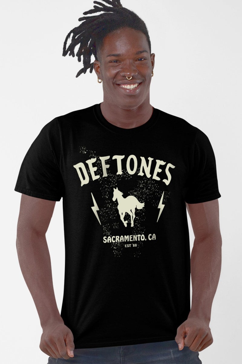 Deftones Black Short Sleeve Men's T-Shirt