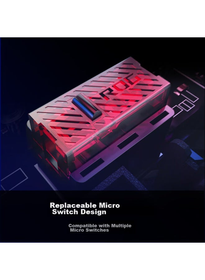 Rog Zhanren 3 Wired Edition, Lightweight Mouse, Black Myth： Wukong, Wired Gaming Mouse, Soft Umbrella Cord, Rgb Lighting Effects, Plug-and Micro Switch, 19000 Dpi - Image 4