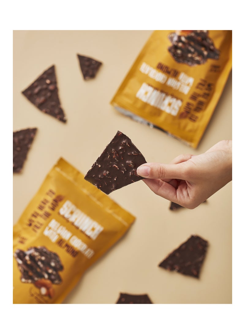 SCRUNCH Belgian Dark Chocolate With Almond - Image 4