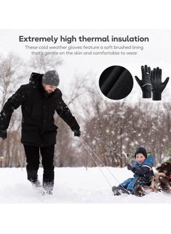 KASTWAVE Winter Gloves - Waterproof, Thermal, Touchscreen Friendly for Outdoor Sports, Running, Biking, and Driving - Unisex Design for Men and Women  - Image 5