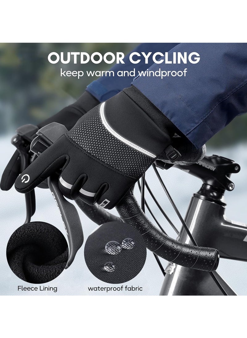 KASTWAVE - Winter Gloves - Waterproof, Thermal, Touchscreen Friendly for Outdoor Sports, Running, Biking, and Driving - Unisex Design for Men and Women - Image 1