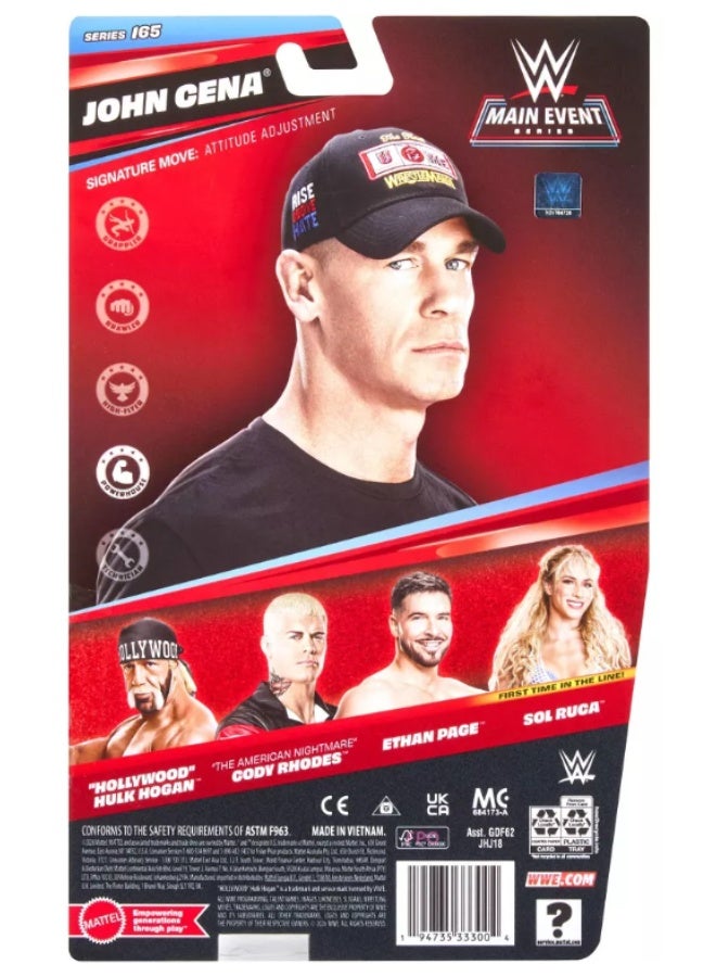 WWE John Cena 6 Inch Action Figure - Image 5