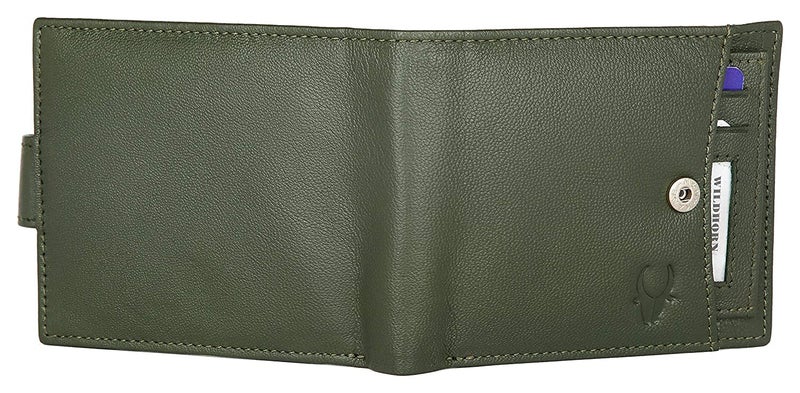 Wildhorn ® Leather Wallet & Blue Safiano Card Case Combo Gift Hamper for Men - Image 5