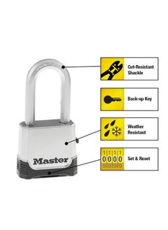 Master Lock M176XDLH Heavy Duty Outdoor Set Your Own Combination Lock, 1 Pack, Silver - pzsku/Z32CE104E62F17826246AZ/45/_/1740118827/da54c789-0199-4bae-9d95-3e228e3907f4