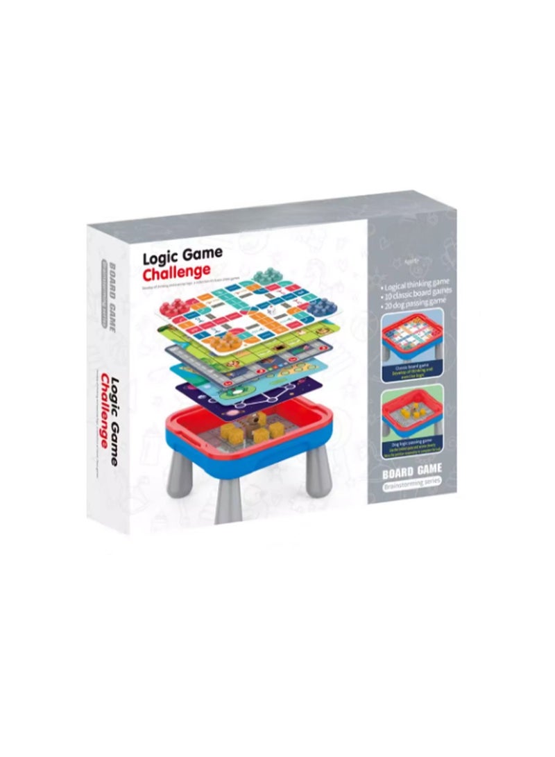 Baby Concentration Board Game Learning Table Children's Logic Game Big Breakthrough Early Education Children Montessori Teaching Aids  - Image 1