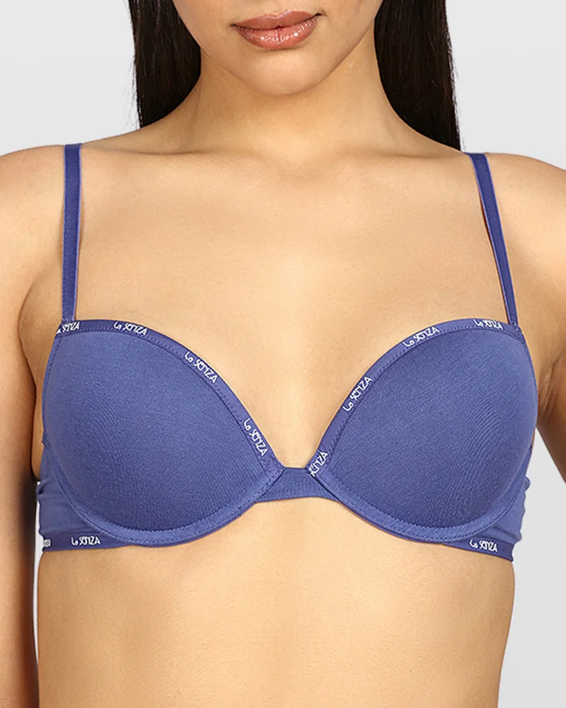 La Senza La Senza Remix Pushup Cotton Plunge Bra